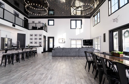 Geneva House | Lakefront Retreat w/Hot Tub, Arcade & Sunset Views