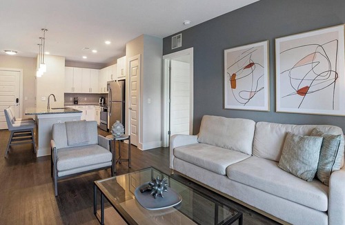 Wetmore Apartment | Landing | Beautiful 2BD, Yoga Studio, Gym