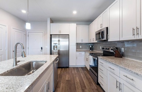 Interchange Square Apartment | Landing | Beautiful 2BD, Game Room, Gym