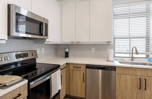 Celina Apartment | Landing | Stylish 2BD, Gym, Clubhouse