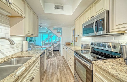 Longboat Key Condo | LaPlaya 102B-Directly on the beach with the warm Gulf waters waiting!