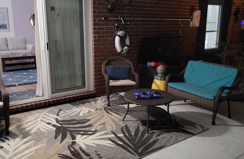 Navarre House | Large heated/chilled private pool 6 feet deep. 10 minutes to Beach/Golf