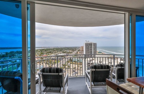 Daytona Beach Shores Condo | LAST MINUTE JULY - BOOK NOW! BEST 2BR-2BA Ocean, River & Coastline Luxury