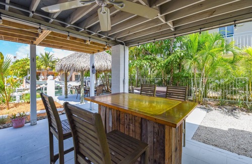 Summerland Key House | Latitude Adjustment – Canalfront 3BR w/Hot Tub, Tiki Hut & Boating Access
