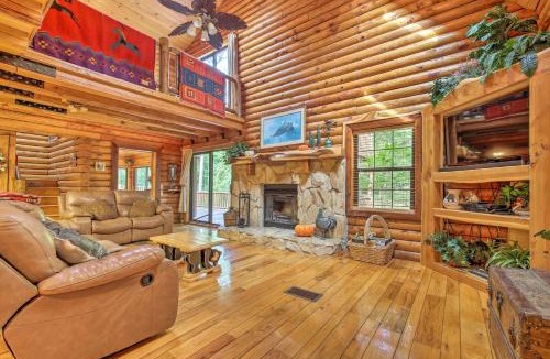 Inverness House | Log Cabin Sanctuary in Inverness w/Furnished Deck