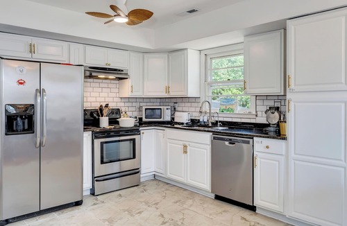 Lower Township House | Lux Coastal 2 Custom Bunk Beds 4BR 2BA Home with AC & HEAT in Cape May