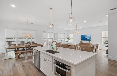 Seagrove Beach House | Luxe 5BR with Pool, Hot Tub, Outdoor Kitchen, Bikes, Close to Beach & Seaside