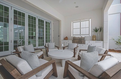 Seacrest Villa | Luxurious Villa with Balcony Views + Outdoor Pool + Full Kitchen + Grill Station