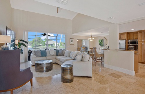 Crown Pointe House | Luxury Lakefront Home with Pool, 2 King Suites, 4 BR 5 BA Near 5th Ave & Beaches