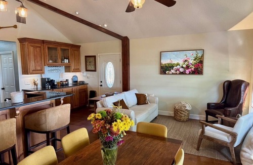 Mount Dora House | Luxury Lakehouse with private boat Dock on Lake Dora:fishing, pool, antiquing.