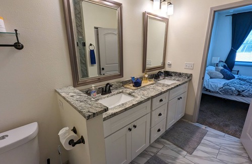 East Tampa Apartment | Luxury Master bedroom with Private Entrance
