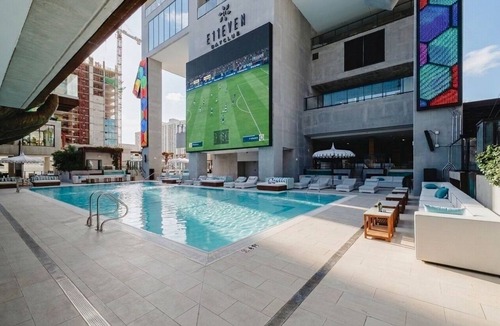 Town Square Apartment | Luxury New Studio at E11EVEN Hotel & Residences
