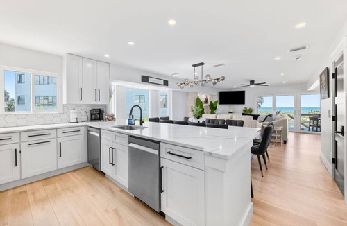Vilano Beach House | Luxury Ocean Front, Near Downtown, Heated Pool, Hot Tub, Game Room, Sleeps 28