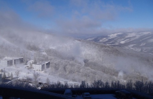 Sugar Mountain Condo | Magnificient view of ski slopes including indoor pool/jacuzzi