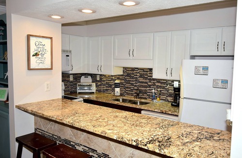 Gulf Lagoon Beach Condo | Marvelous 1BR Condo with pool and beach access. Sleeps 4. Park by front door.