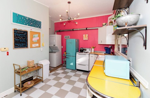 Vermilion House | Mid-Century Modern Themed Surf House
