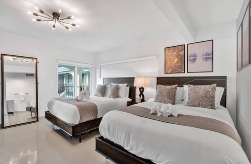 Almont Apartment | Modern 1BR Beach Stay | Heated Pool + Parking