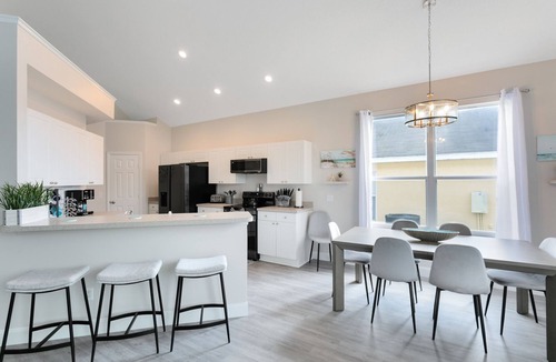 Windsor Palms Villa | Modern, beach themed newly remodeled 6 bedroom home, only 3 miles from Disney!