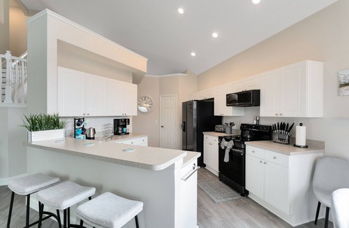 Windsor Palms Villa | Modern, beach themed newly remodeled 6 bedroom home, only 3 miles from Disney!