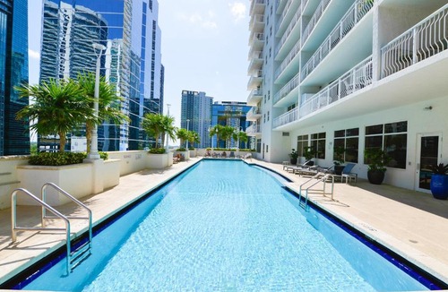 Brickell Apartment | Modern Brickell Condo with Prime City Views