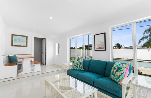North Palm Beach House | Modern Coastal Home with brand NEW HEATED private saltwater pool!