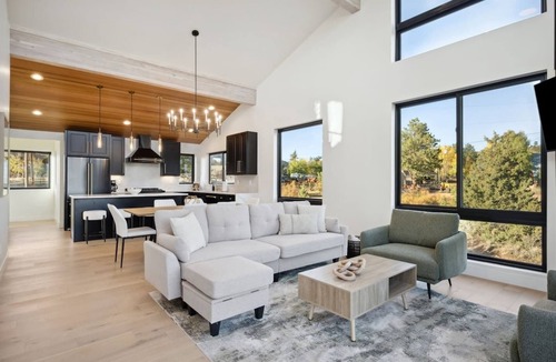 Bailey Cabin | Modern Escape with Hot Tub and Scenic Views