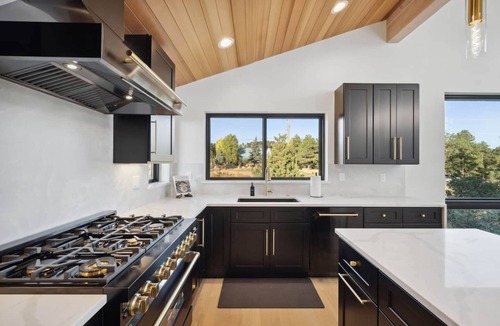 Bailey Cabin | Modern Escape with Hot Tub and Scenic Views