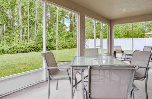 Indian Trails House | Modern home with central AC, WiFi, private washer/dryer, and screened porch