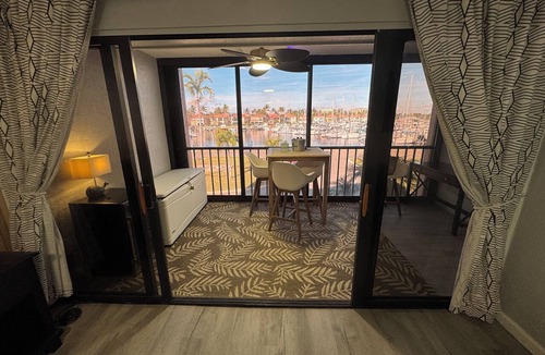 Burnt Store Marina Condo | Modern Marina View, Steps from Restaurant in Burnt Store Marina Gated Community