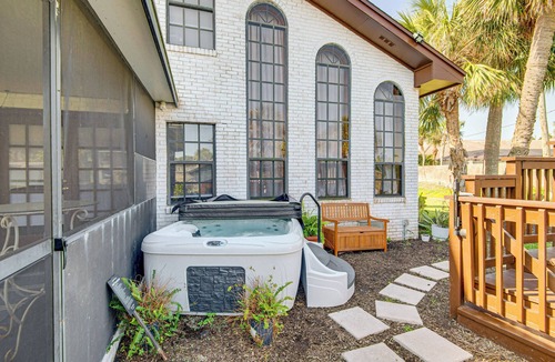 Cocoa Beach Villa | ‘Moon Beach Manor’ w/Private Pool & Hot Tub!