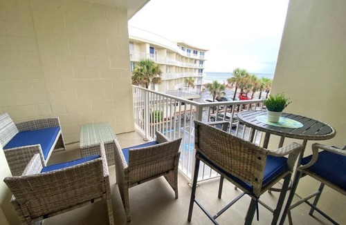 Silver Beach Park Apartment | NEW Amazing Ocean Front Up to 6 Guests in Daytona - Up 6 Guests!