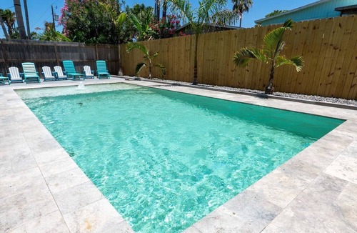 South Padre Island House | NEW! New 5BR Remodel, Heated Pool, Gameroom, up to 20