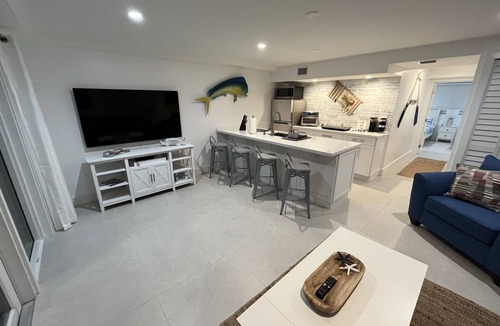 Winston Waterways House | New oceanside Florida Keys canal home private pool by the ocean Key Largo
