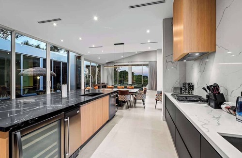 Ojus House | New Signature Waterfront Villa by The Glamhomes