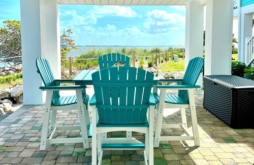 Jensen Beach House | New Waterfront❗️Pool, Epic Views/Corner Lot❤️Beaches near~BBQ Grill~Washer/Dryer