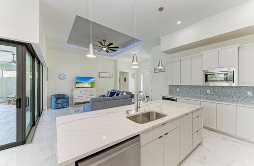 Englewood House | Newly built gorgeous 4-bedroom home awesome pool & hot tub. Private beach.