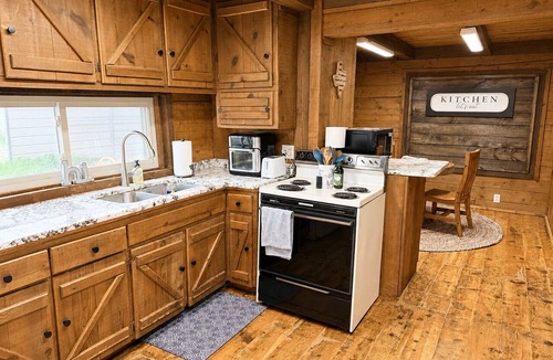 Anson Cabin | Newly renovated Log Cabin