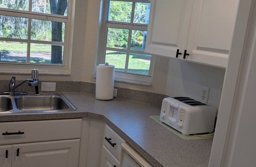 Lutz Apartment | Nude Garden Retreat Ground Floor Comfort at Paradise Lakes