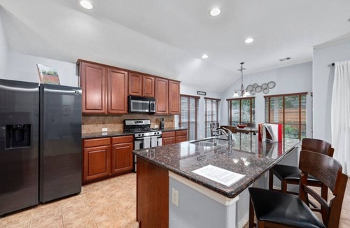 Houston House | NW Houston 4BR Sleeps 9 | Single-Story, Foosball, Covered Patio, Fenced Yard