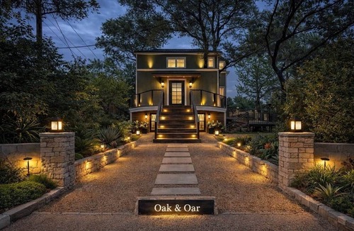 Marble Falls House | Oak & Oar on LBJ | Waterfront + Private Dock
