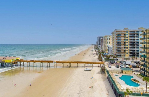 Daytona Beach Shores Apartment | Ocean Front Penthouse with Incredible Views! Sunglow Resort 1003 by Brightwild