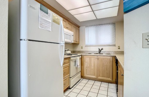 New Smyrna Beach Apartment | Ocean View with a beachfront pool at Ocean Trillium Condo ~ 402