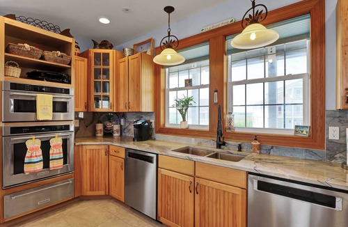 Village of Stump Sound House | OceanFront 7-Bdrm Elevator Pool Tennis Volleyball Putt-Putt HotTub Dog Friendly