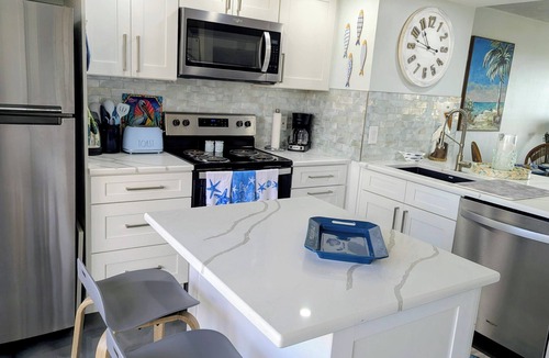 Flagler Beach House | Oceanfront Townhouse- Relax at Pelican Place right next to beach & walk to town!