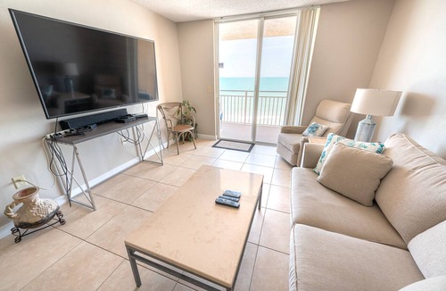Indian Harbour Beach Condo | Oceanfront 2BR Condo 5th Floor Balcony with Beautiful Ocean Views, 507