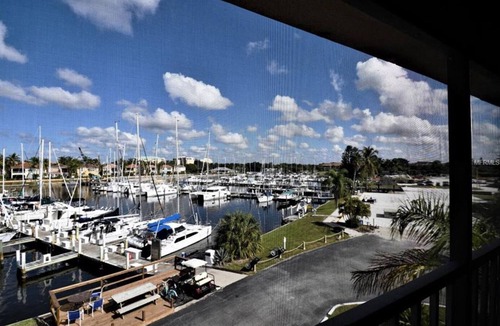 Burnt Store Marina Condo | Overlooking the Waterfront!