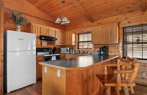 Branson Cabin | Ozark Romance - Log Cabin w/Hot Tub & Jacuzzi