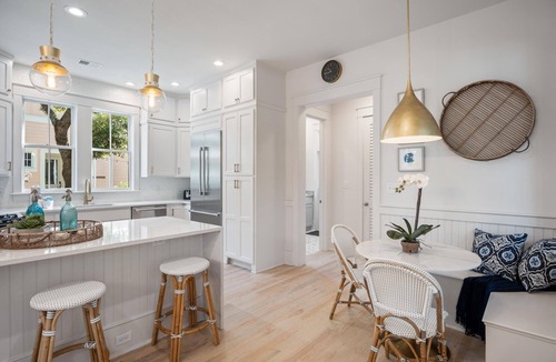 Cottage District House | Park District Home with Carriage House, 6-Passenger LSV, and 4 Bikes