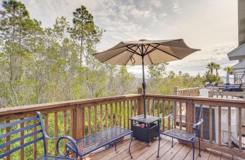 Thomas Drive House | PCB Townhome w/Deck & Pool Access: 3 Mi to Beach!