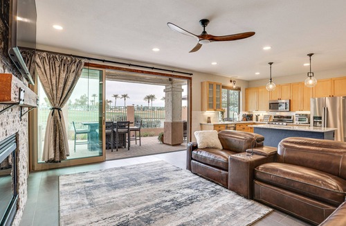 Palm Valley House | Pool Access + Golf Course View! Goodyear Retreat